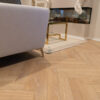 46sqm 📦 Pallet DEAL – 12mm Herringbone Sahara Desert Oak Laminate Flooring