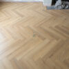 46sqm 📦 Pallet DEAL – 12mm Herringbone Shortbread Oak Laminate Flooring