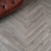 46sqm 📦 Pallet DEAL – 12mm Herringbone Moon Grey Oak Laminate Flooring