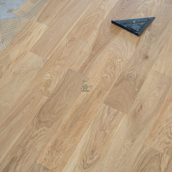 Nature 14/3 x 125mm Natural Brushed & Lacquered Oak Engineered Flooring