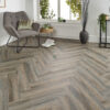 Hydro Pro Herringbone 5mm Harbour Grey Luxury Vinyl Click Flooring