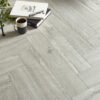 Hydro Pro Herringbone 5mm Arctic Luxury Vinyl Click Flooring