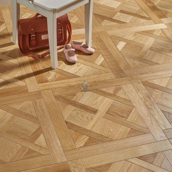 Nevada 20/4 Smoked Golden Oak Engineered Versaille Panel Wood Flooring